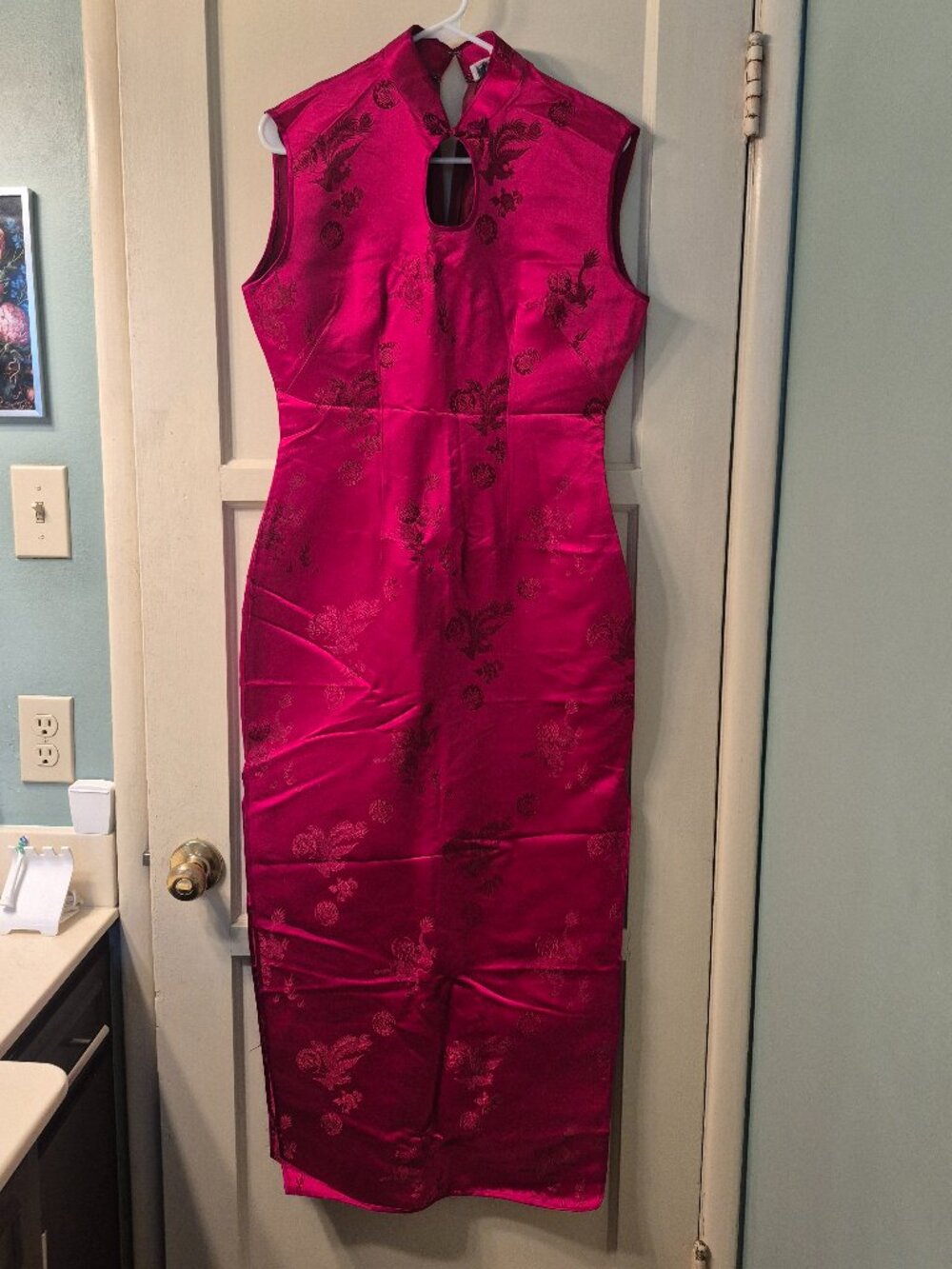Vintage Red Cheongsam